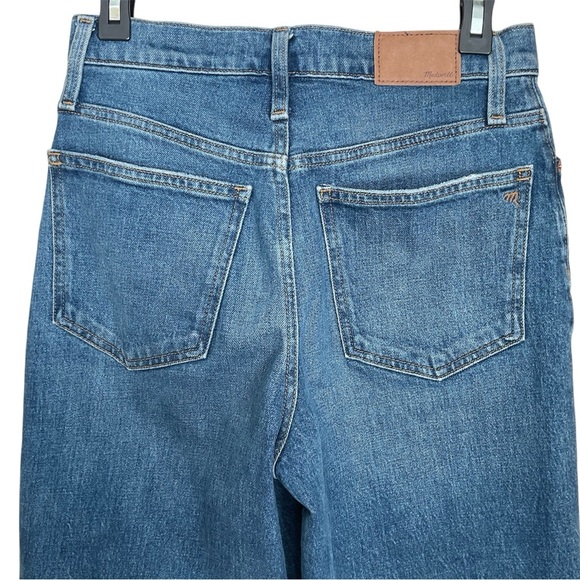 MADEWELL—medium wash denim balloon jeans. Size 26 (2) - Picture 4 of 8